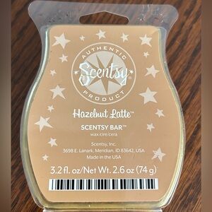 Scentsy Wax Bar Hazelnut Latte
